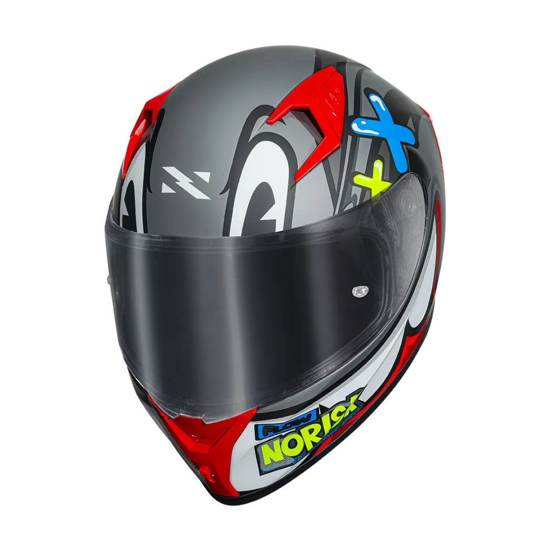 CAPACETE FECHADO NORISK FLOW KOB SILVER