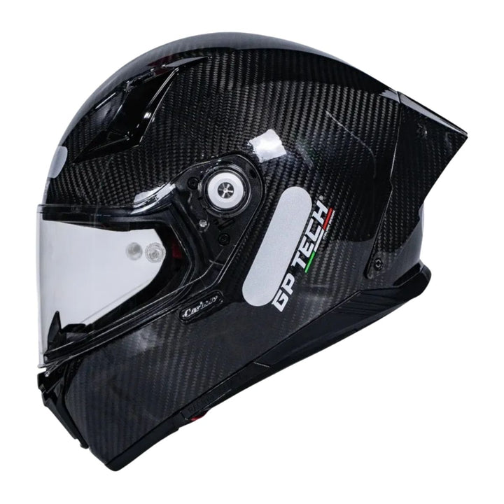 CAPACETE GP TECH CARBONO AH018 MONO PRETO