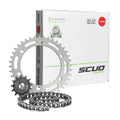 KIT RELAÇÃO SCUD XRE300 COM RETENTOR TRANSMISSÃO