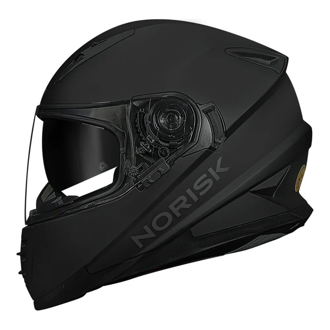 NORISK CAPACETE FF302 MONOCOLOR MATTE BLACK