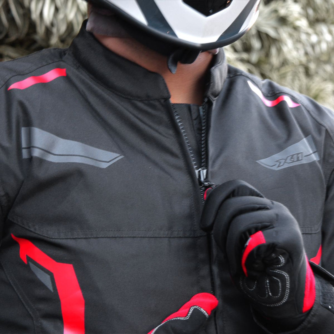 JAQUETA X11 ONE SPORT MASCULINA IMPERMEAVEL COM BOLSOS MOTO