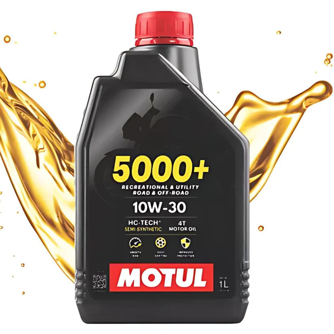 ÓLEO DE MOTOR MOTUL SEMI-SINTÉTICO 10W30 PARA MOTOS DE 1L