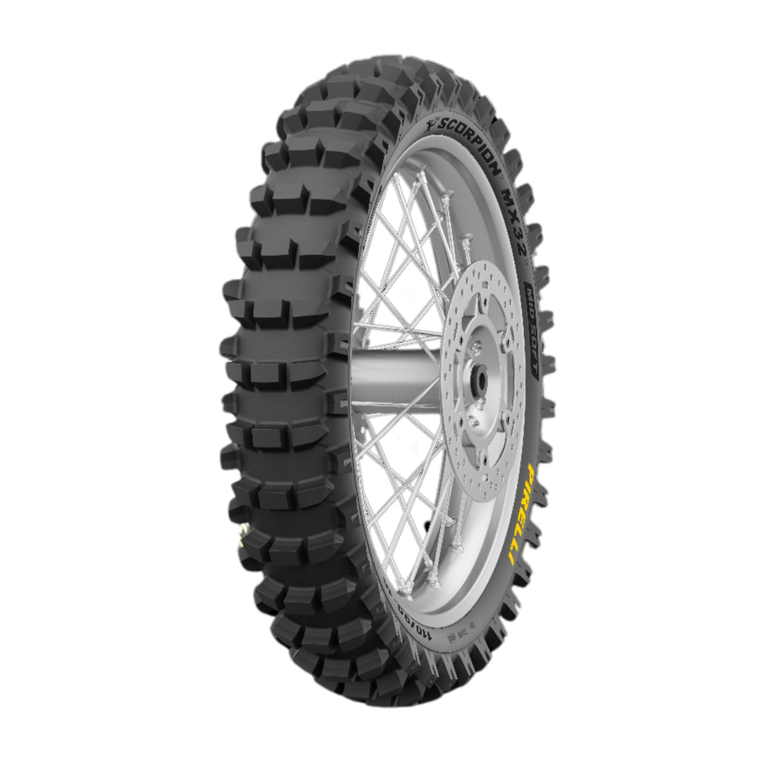 PNEU TRASEIRO 100X90-19 SCORPION MX32 MIDSOFT 57M TT PIRELLI