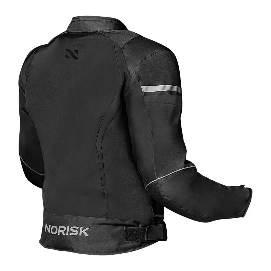 JAQUETA NORISK MASCULINA TORNADO PRETA IMPERMEAVEL