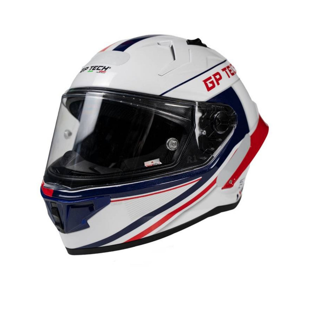 CAPACETE GP TECH PILOT GP FRANCE AZULVERMELHO