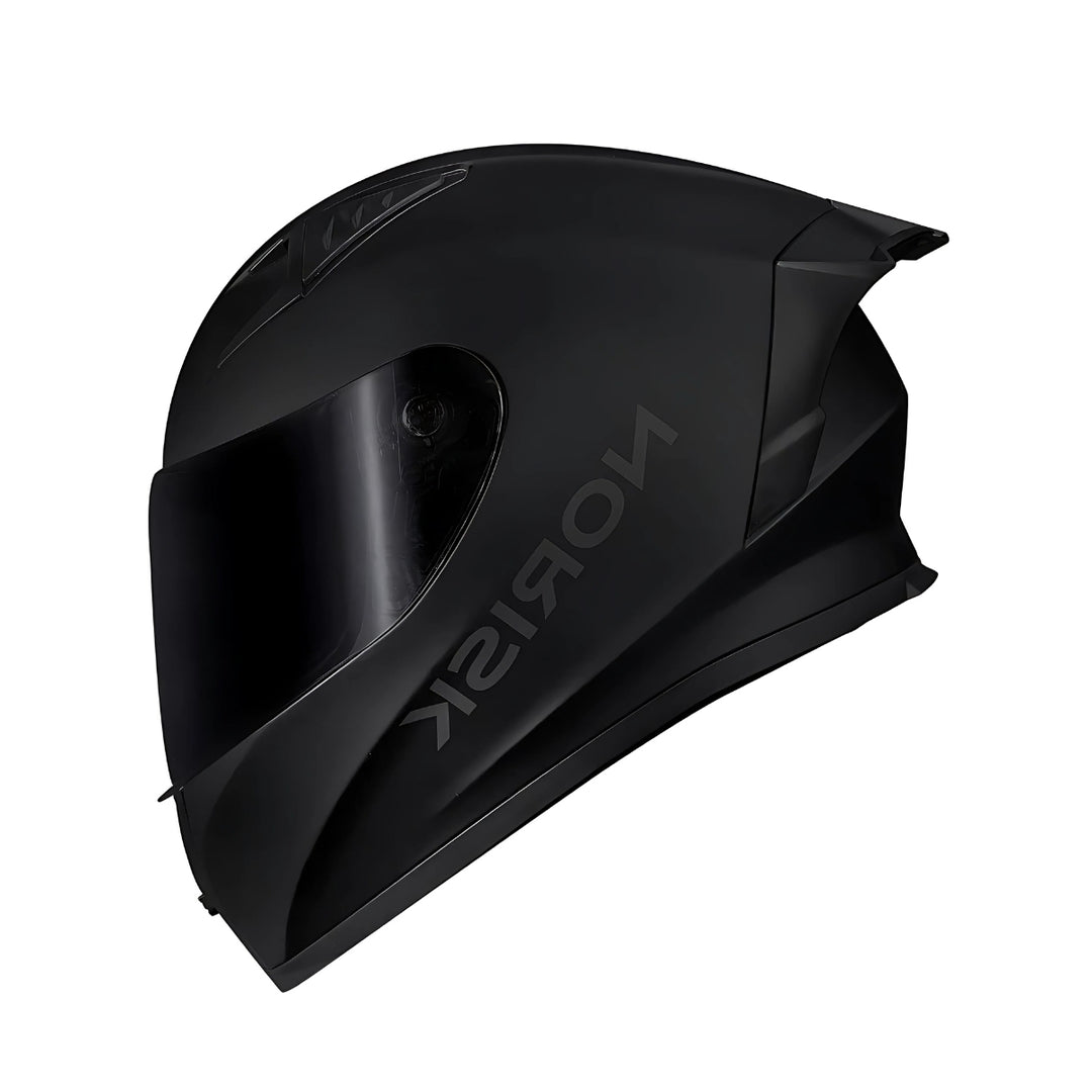 NORISK CAPACETE FLOW MONOCOLOR MATTE BLACK