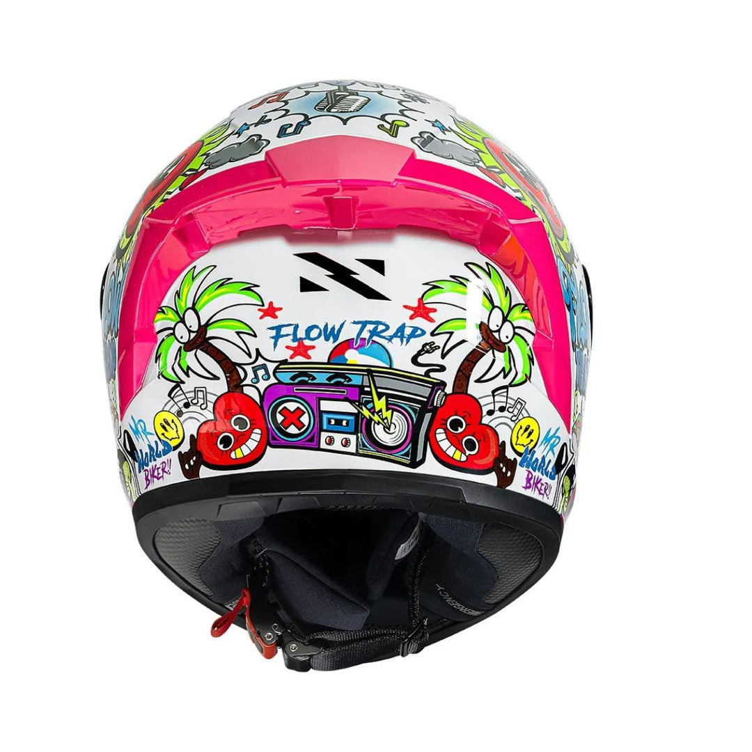 NORISK CAPACETE FLOW TRAP WHITE