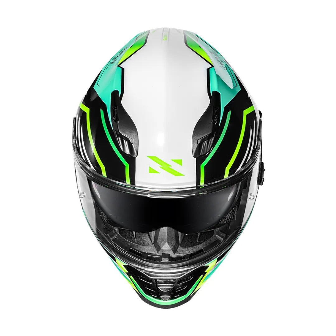 CAPACETE FECHADO NORISK FF302 SOUL II FACTOR PRETO/AMARELO