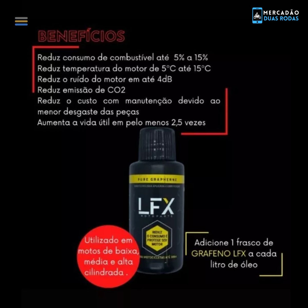 CONDICIONADOR DE METAIS GRAFENO NANOTECH ADITIVO OLEO MILITE