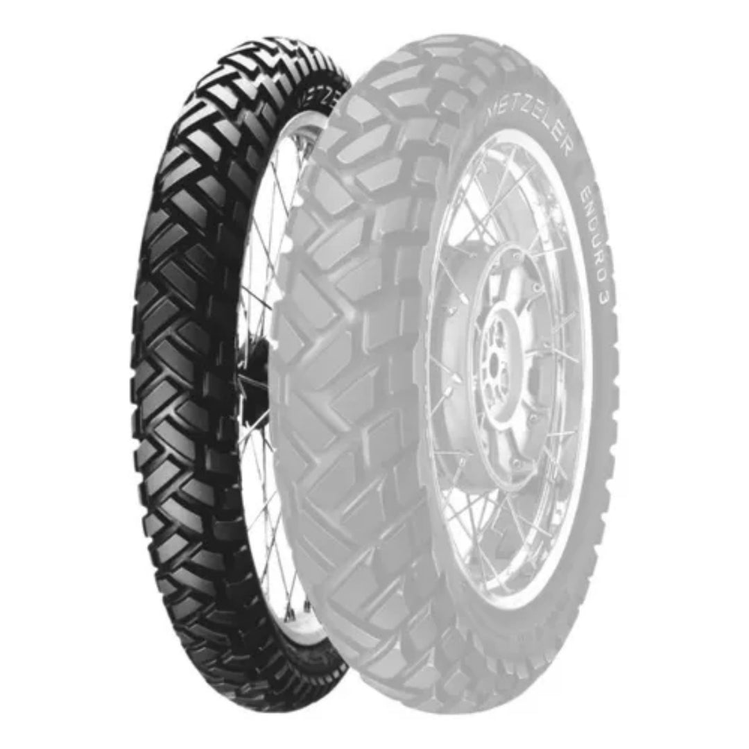 PNEU DIANTEIRO 90/90-21 ENDURO 3 SAHARA (54S) TT METZELER