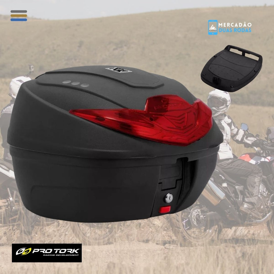 BAU BAULETO UNIVERSAL PARA MOTO 35 LITROS SMART BOX PRO TORK