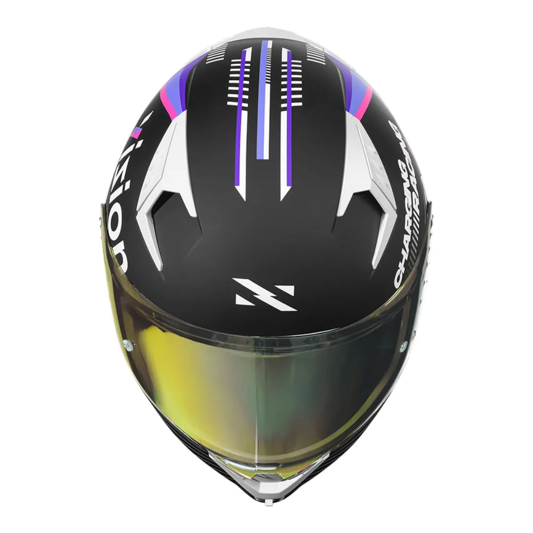 NORISK CAPACETE FLOW VIZION PURPLE ROXO