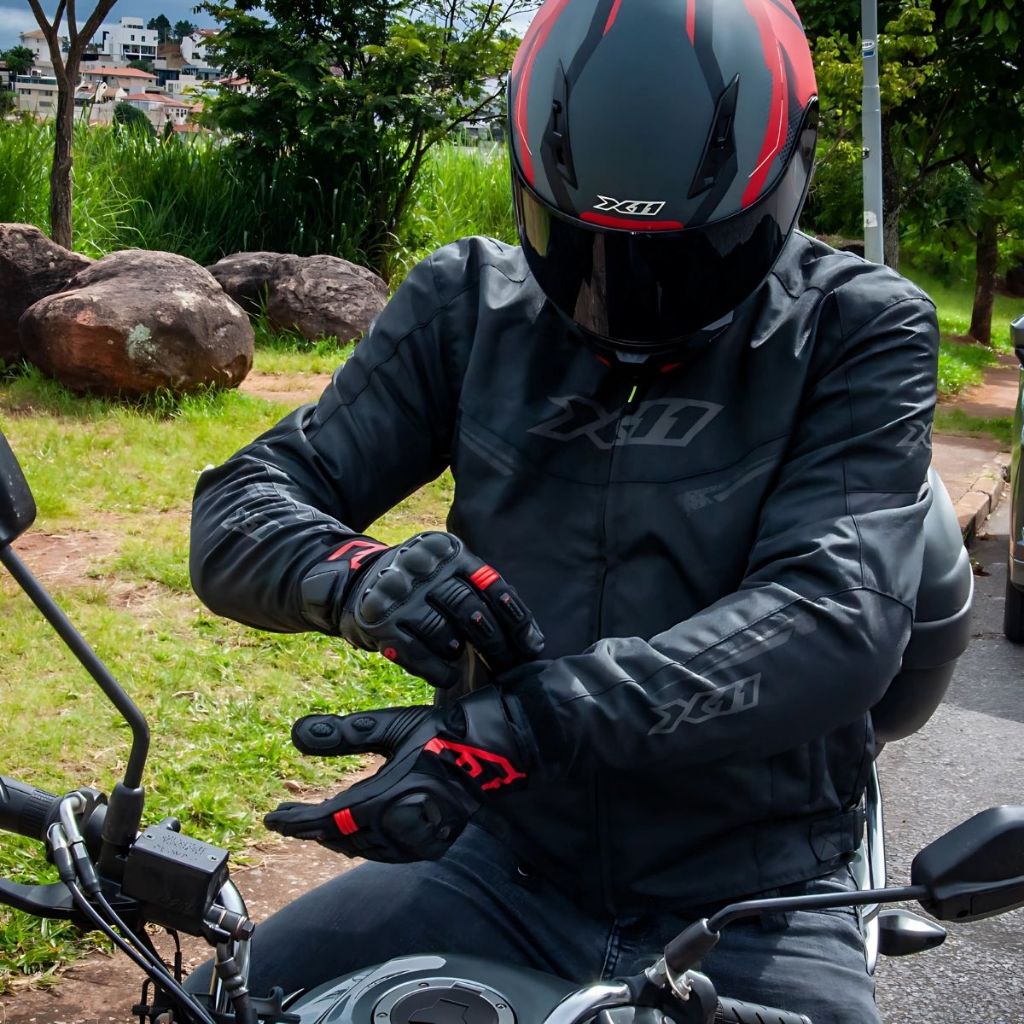 JAQUETA X11 GUARD 3 MASCULINA MOTOQUEIRO MOTOCICLISTA CASUAL