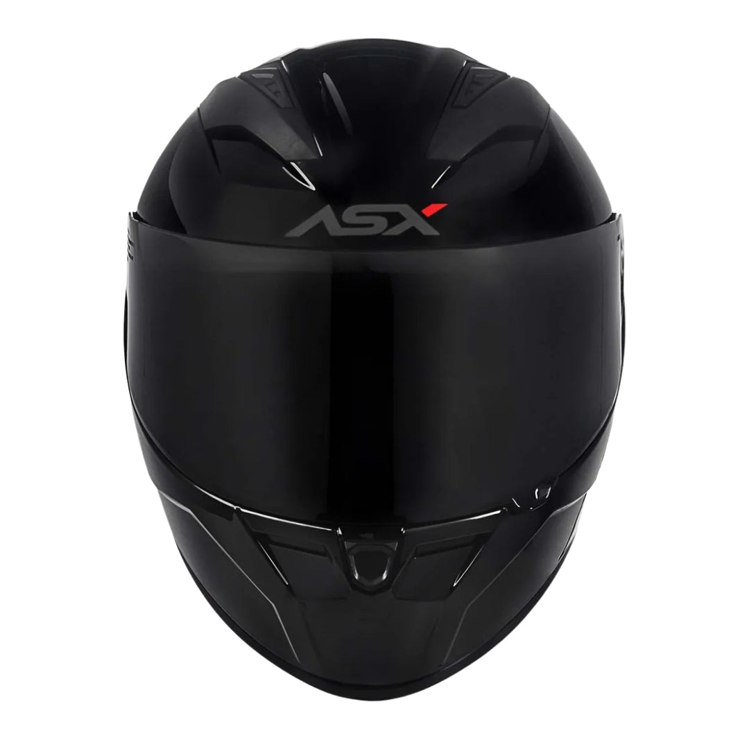 CAPACETE PRETO ASX CITY SOLID BRILHO GRAFITE