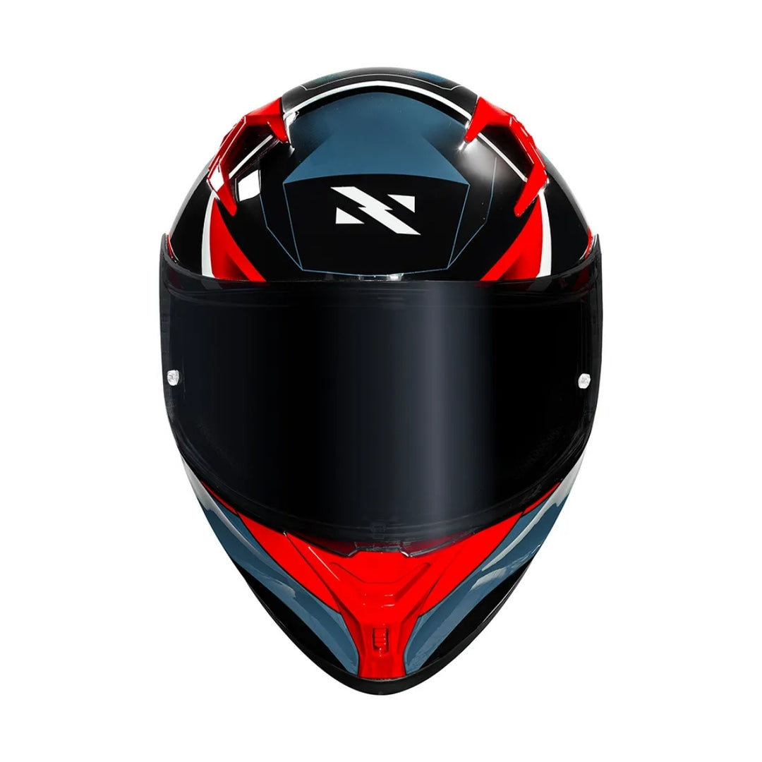 CAPACETE NORISK FLOW PULSE BLUE/RED FECHADO ORIGINAL