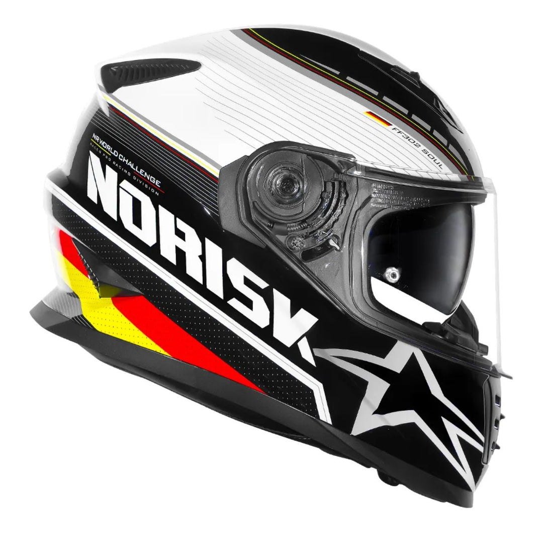 NORISK CAPACETE FF302 SOUL II GRAND PRIX GERMANY ALEMANHA