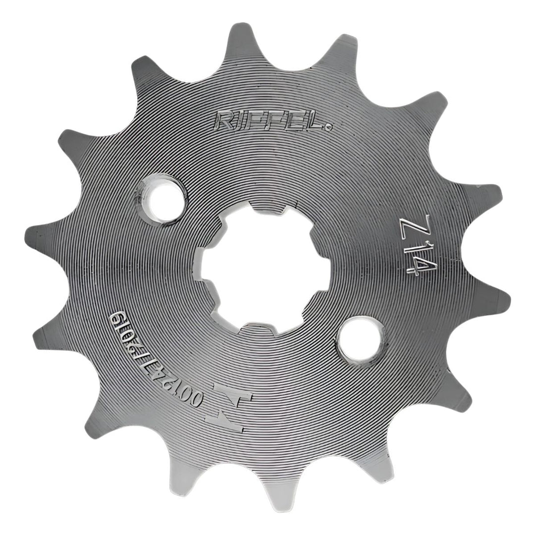 KIT RELAÇÃO RIFFEL BIZ 100 13-15 428HX108L TITANIUM 91131