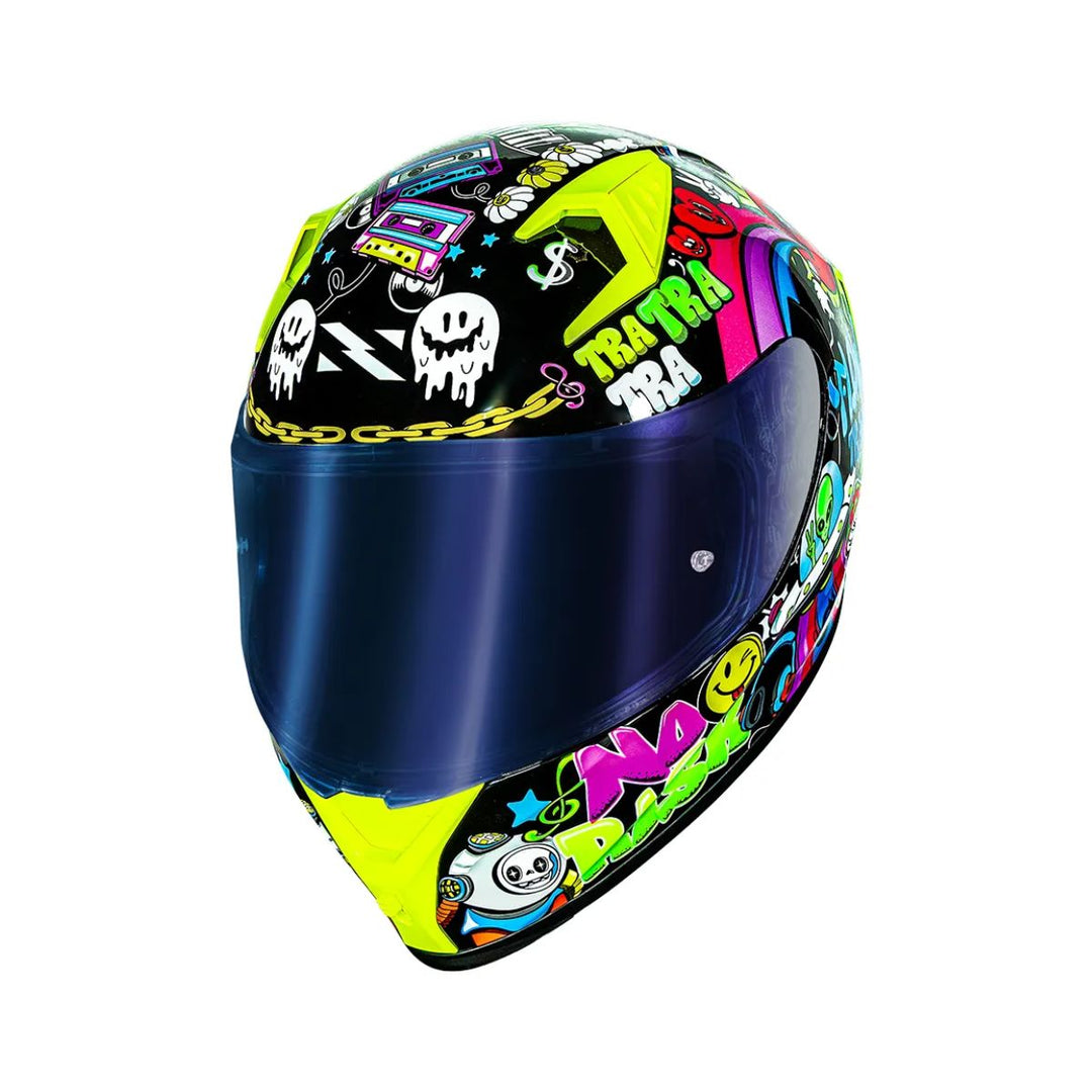 CAPACETE NORISK CAPACETE FLOW TRAP BLACK