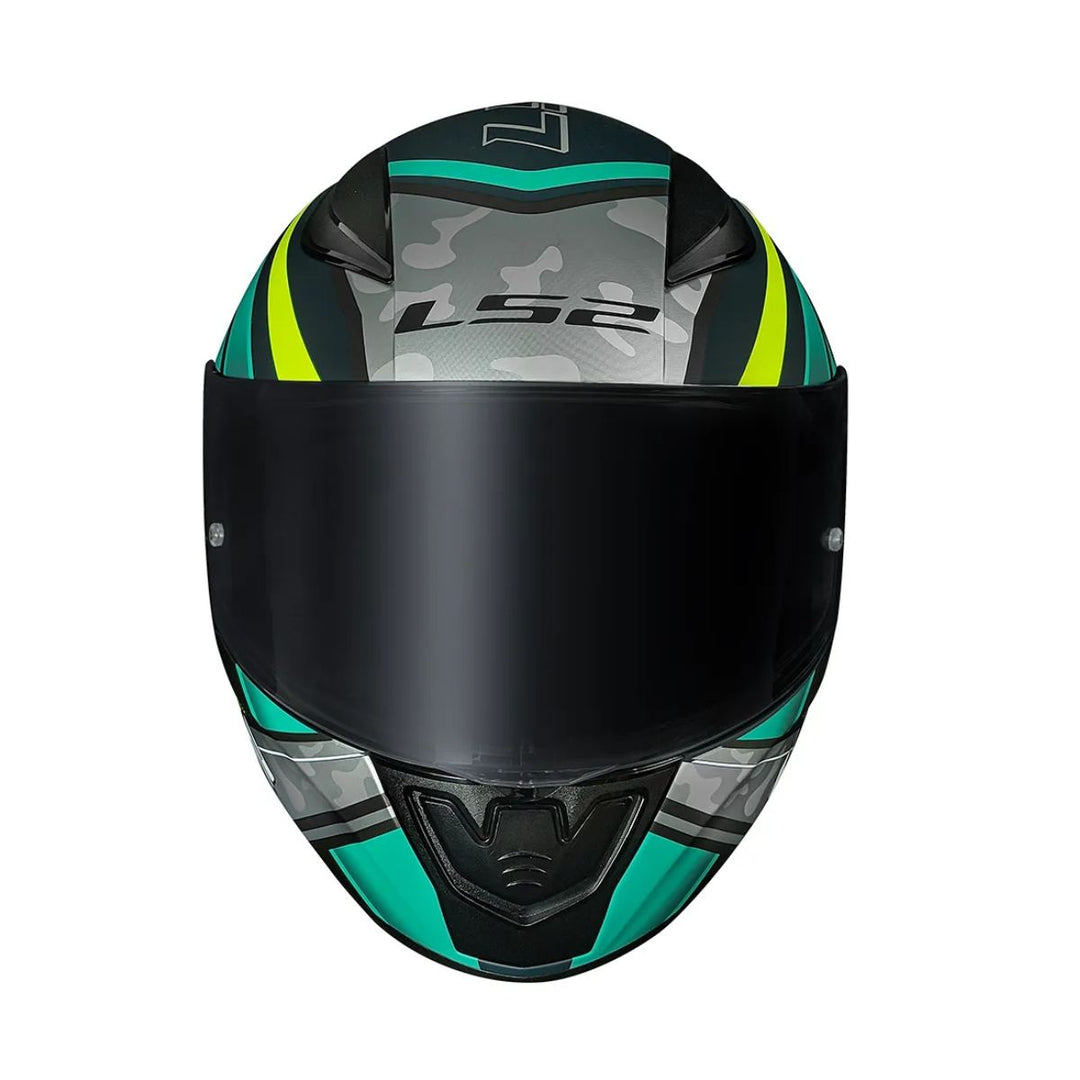 CAPACETE LS2 RAPID UFO VERDE  AMARELO GREENYELLOW 60L