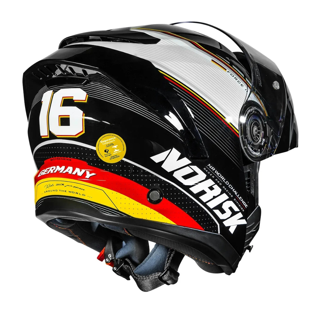 CAPACETE NORISK GRAND PRIX FORCE ll ALEMANHA