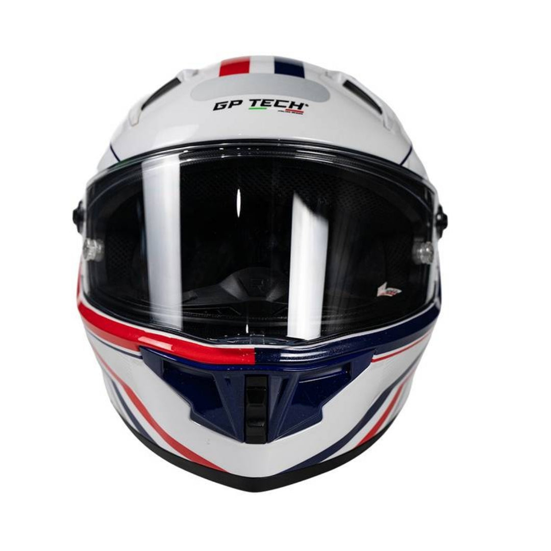 CAPACETE GP TECH PILOT GP FRANCE AZULVERMELHO