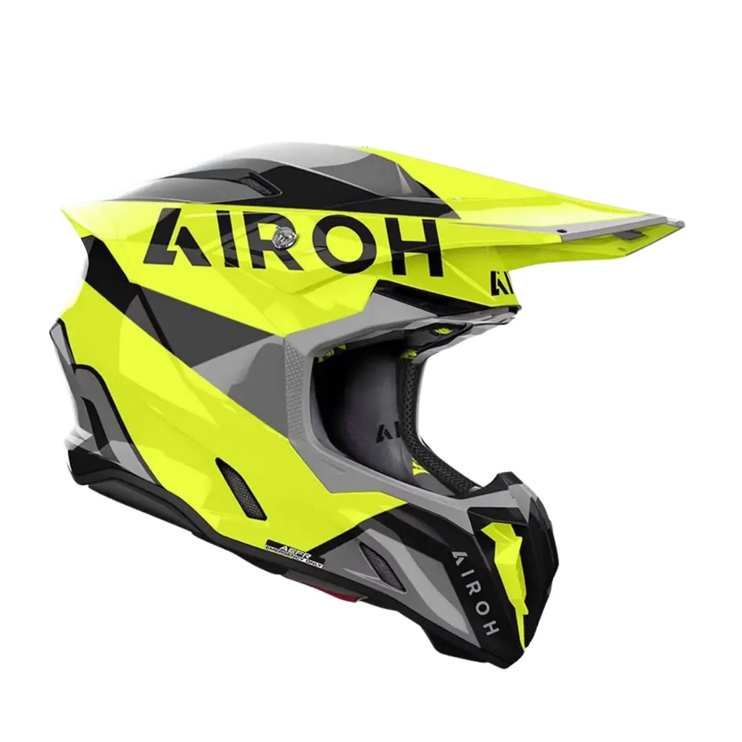 CAPACETE AIROH TWIST 3 KING YELLOW GLOSS