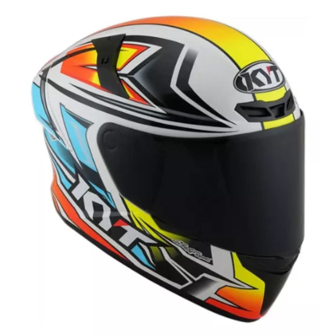 CAPACETE KYT TT COURSE RADIANCE EUROPE DRAGON