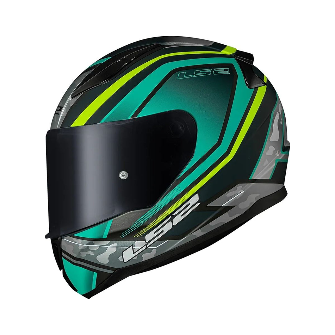 CAPACETE LS2 RAPID UFO VERDE  AMARELO GREENYELLOW 60L