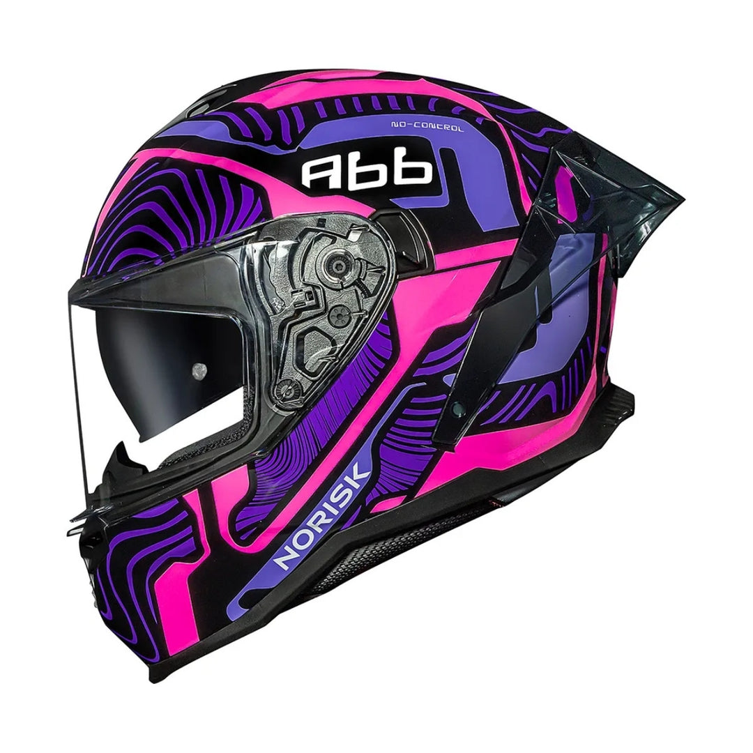 CAPACETE FECHADO NORISK STRADA II FUSION ROXO ORIGINAL