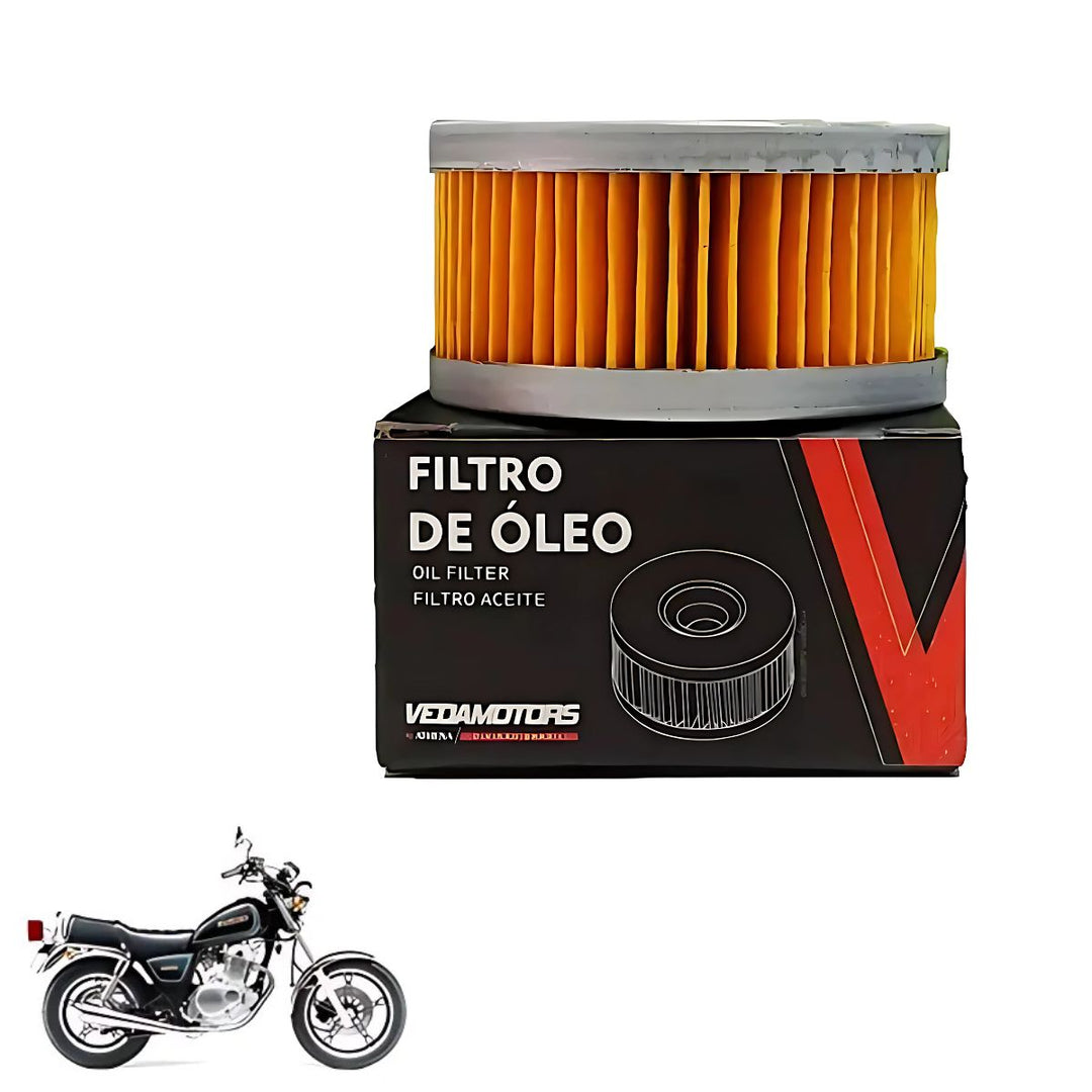 FILTRO OLEO INTRUDER 250 -DR300-GN VEDAMOTORS FVC042