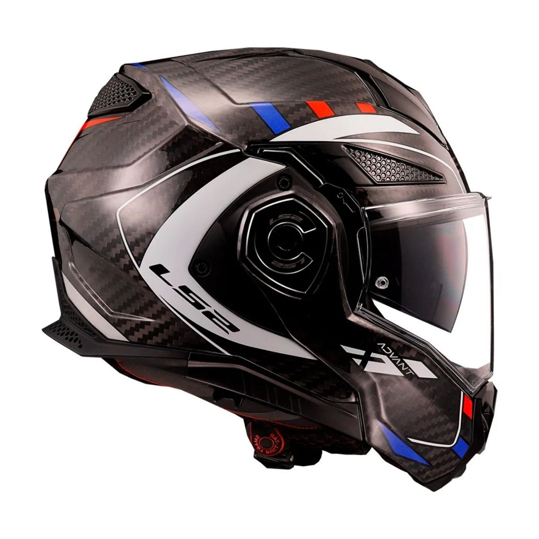 Capacete LS2 FF901 Advant X Carbon Future Articulado Carbon