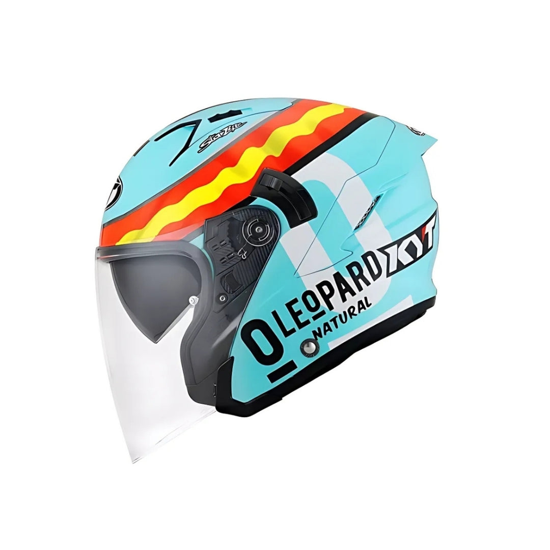 CAPACETE KYT NFJ JAUME MASIA LEOPARD REPLICA