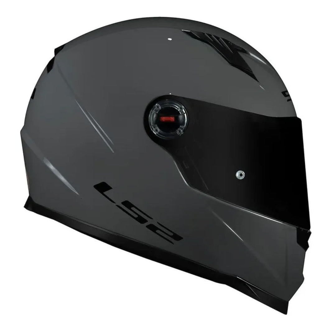 CAPACETE LS2 FF358 MONOCOLOR CINZA NARDO GREY GRAFITE