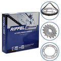 KIT RELAÇÃO TRANSMISSÃO RIFFEL TITANIUM CRYPTON 98/04 61234