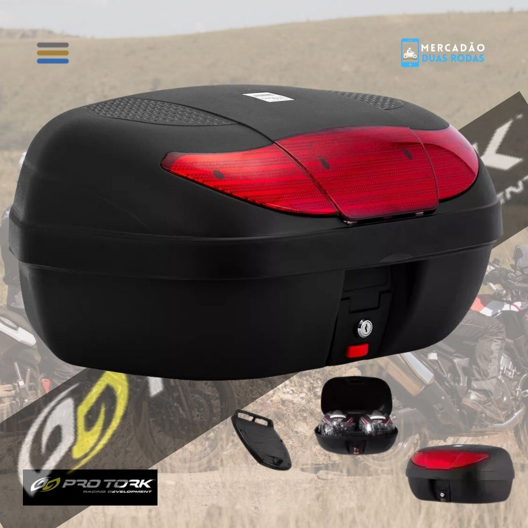 BAU BAULETO UNIVERSAL PARA MOTO 45 LITROS SMART BOX PRO TORK