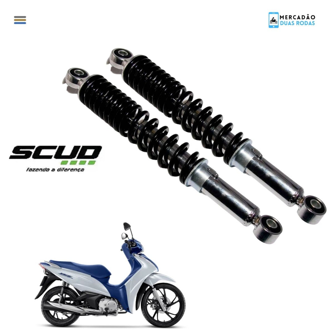 AMORTECEDOR TRASEIRO BIZ 125 2011 EM DIANT ORIGINAL SCUD