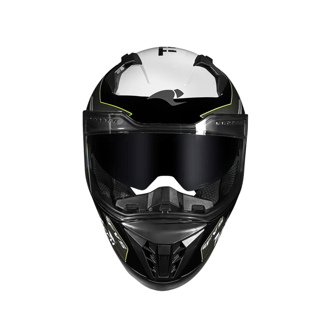 CAPACETE RACE TECH VOLT TRACK MATTE TITANIUM/BLACK