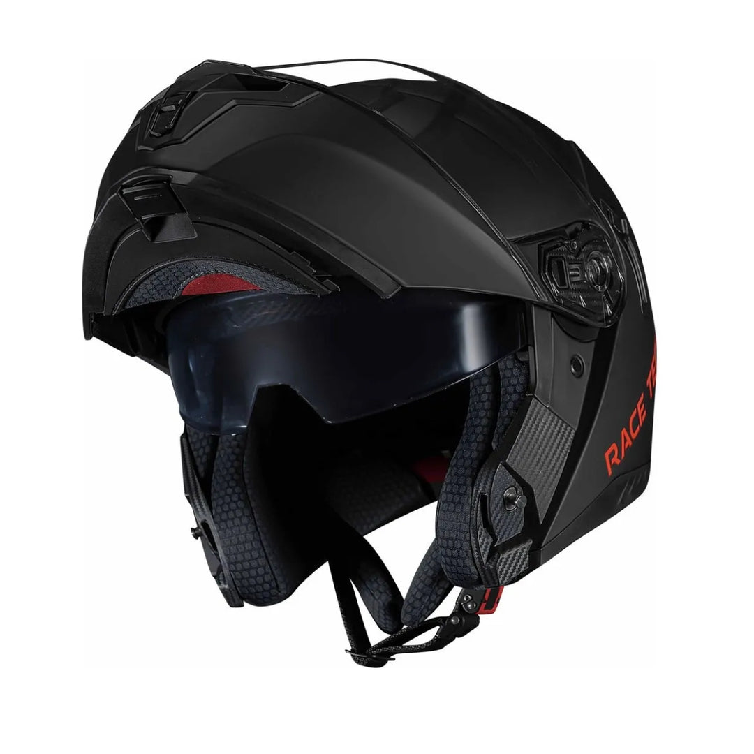 CAPACETE RACE TECH ABERTO PRETO SIGNAL MONOCOLOR MATTE BLACK