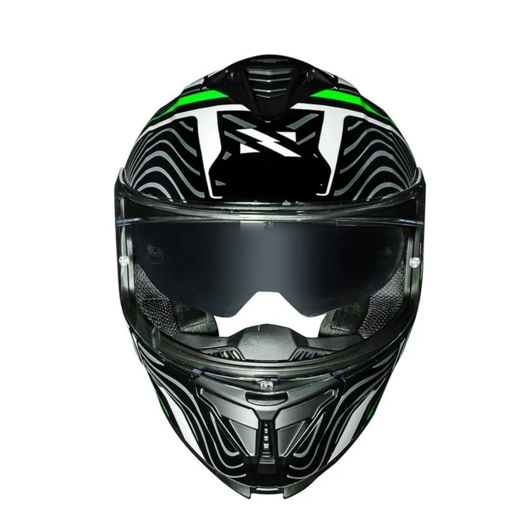 NORISK CAPACETE STRADA II FUSION WHT/BLK/GRE