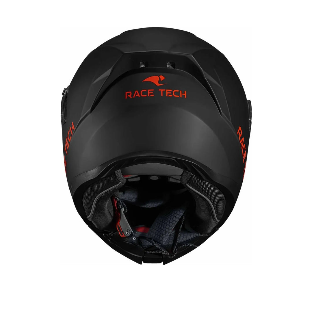 CAPACETE RACE TECH ABERTO PRETO SIGNAL MONOCOLOR MATTE BLACK