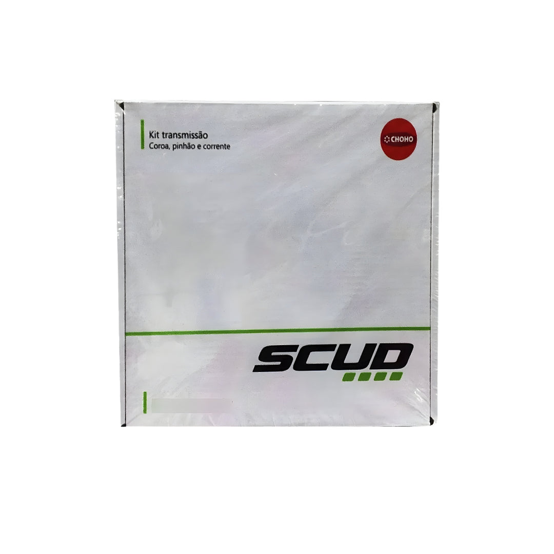 KIT RELAÇÃO SCUD CB300 COM RETENTOR TRANSMISSÃO COMPLETA