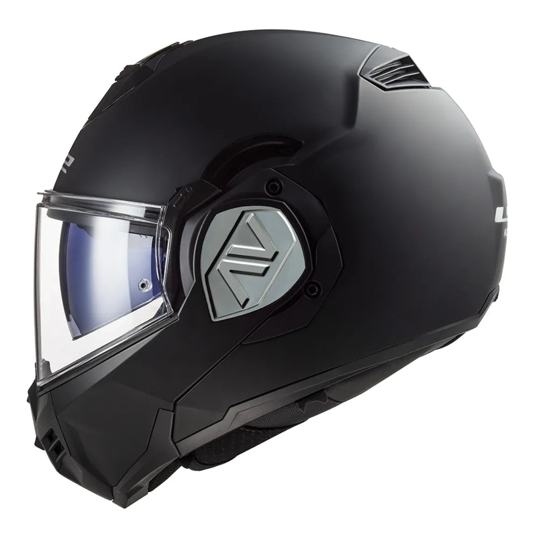 CAPACETE LS2 ADVANT MONOCOLOR PRETO FOSCO