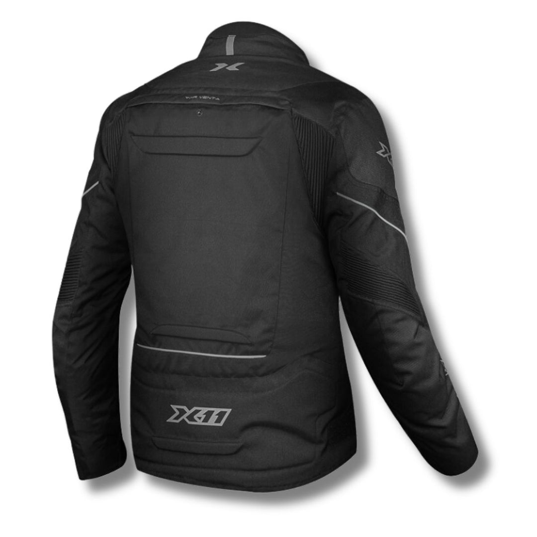 JAQUETA X11 IRON 3 FEMININA PRETO IMPERMEÁVEL MOTOCICLISTA
