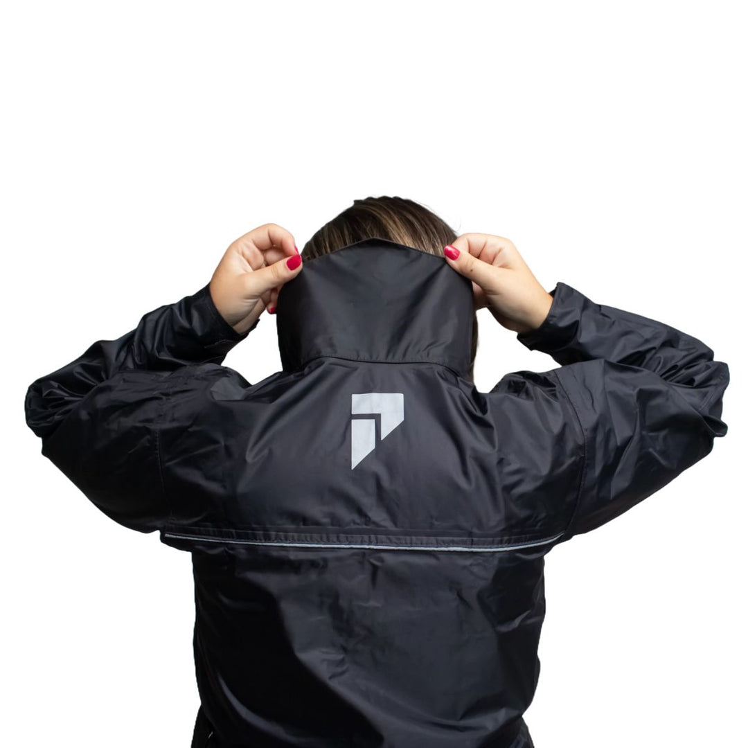 CONJUNTO CAPA DE CHUVA PIONEIRA STORM NYLON FEMININO EG / XG/EGG/XGG