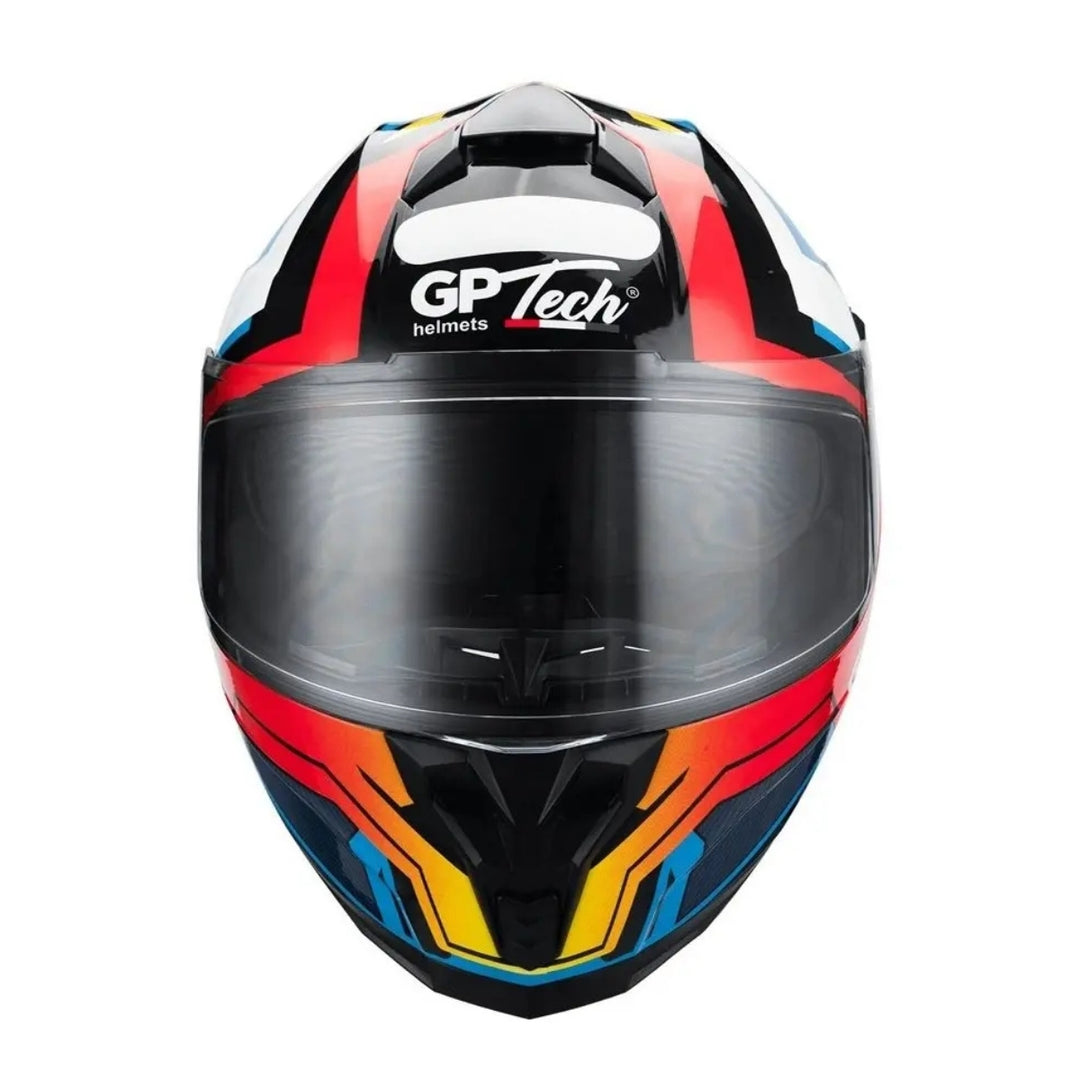 CAPACETE GP TECH ULTRA SV FUSION V2 VERMELHO/AZUL